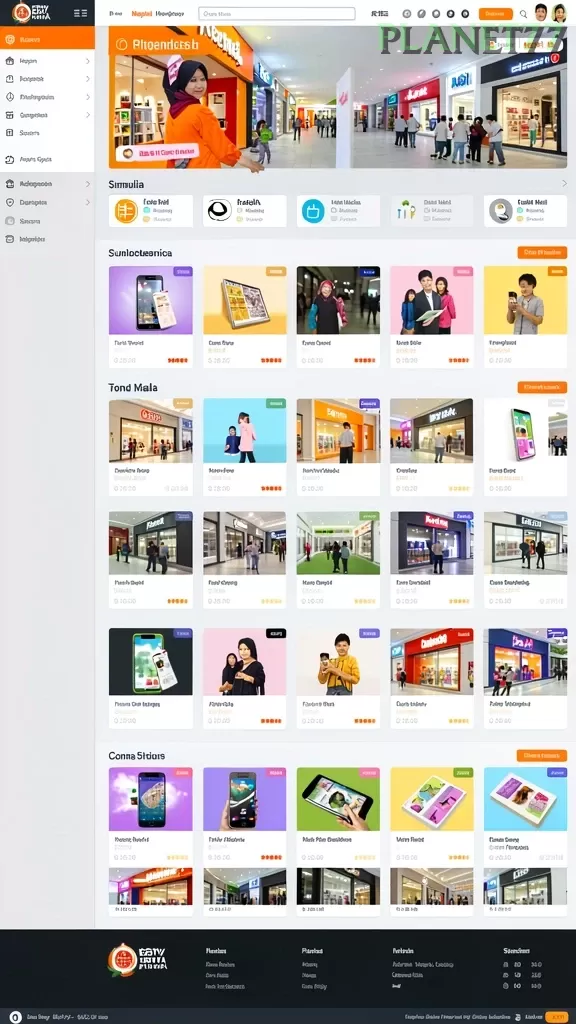 Cuplikan layar RSNVIP7 — menu navigasi