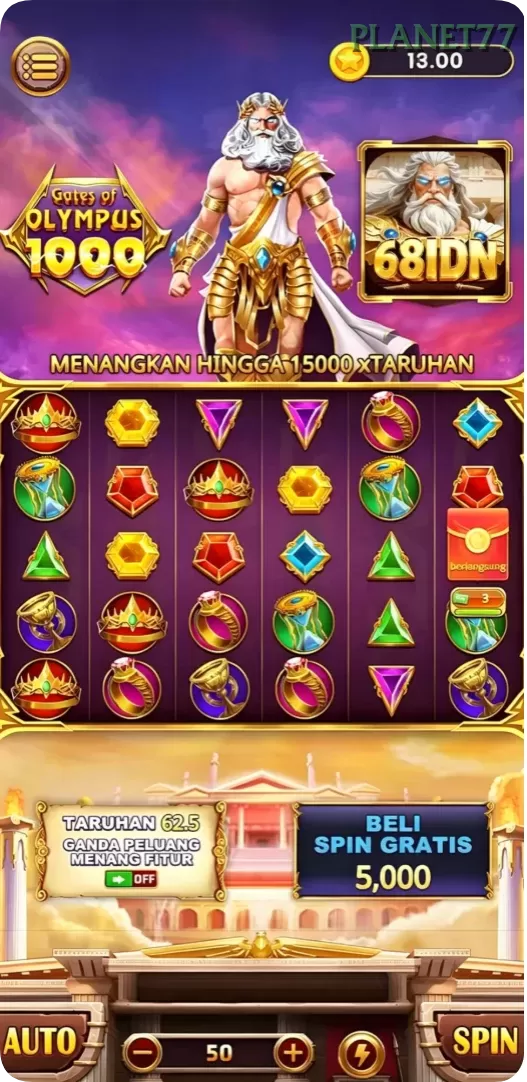 Cuplikan layar DAM88 — aktivitas