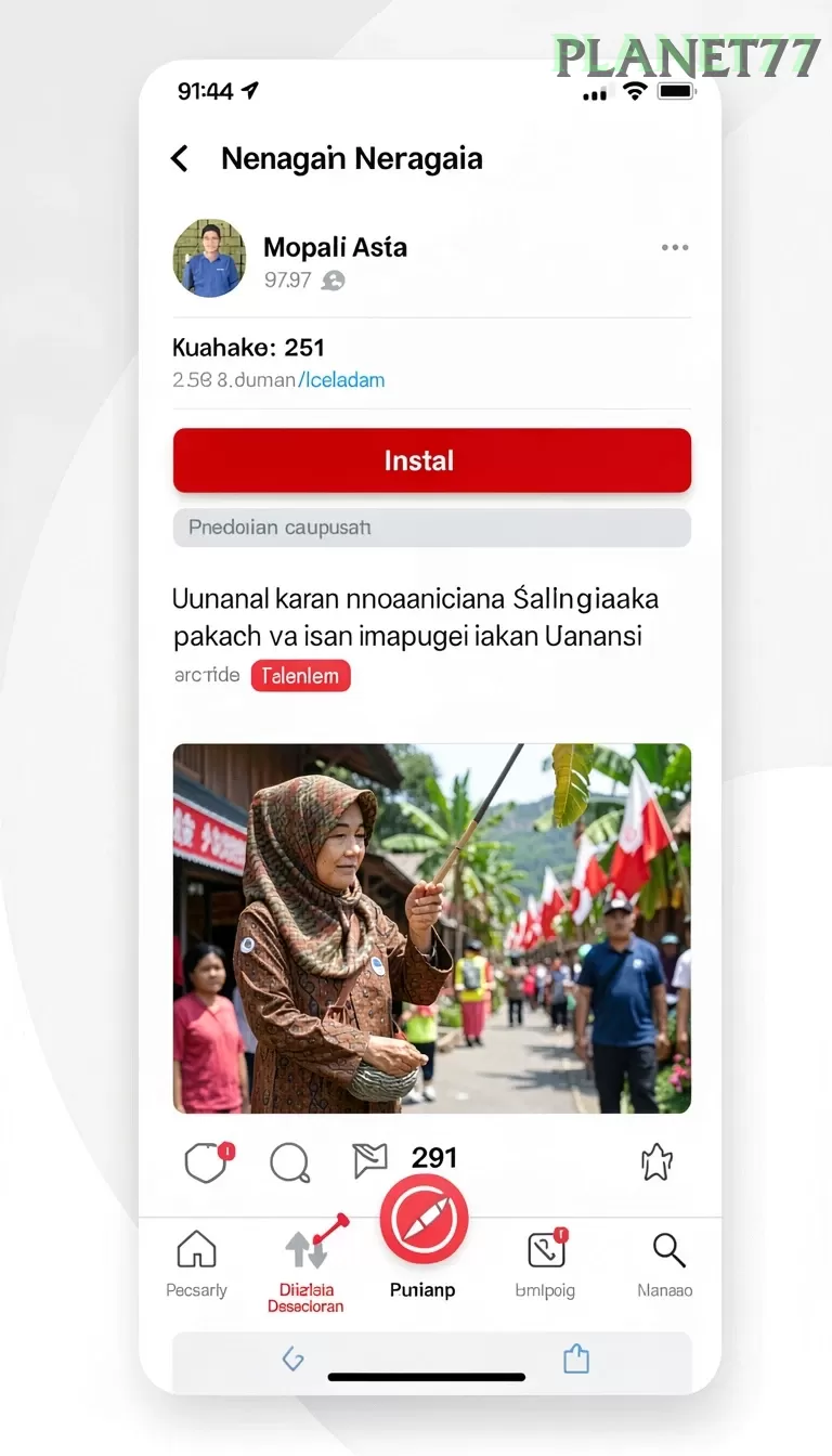 Cuplikan layar RSNVIP7 — aktivitas