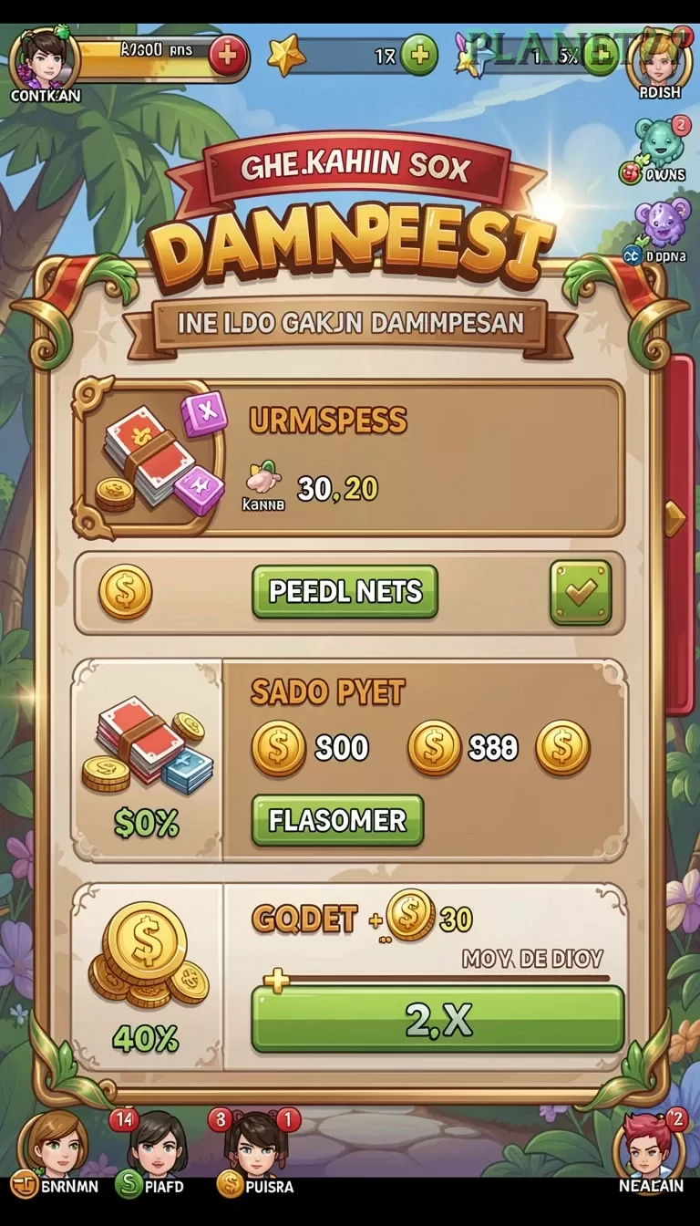 Cuplikan layar RAJA9 — aktivitas